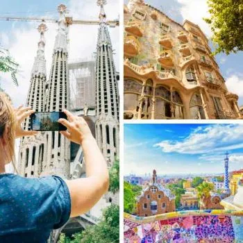 Barcelona Gaudí : Sagrada Familia + Park Güell + La Pedrera y Casa Batlló
