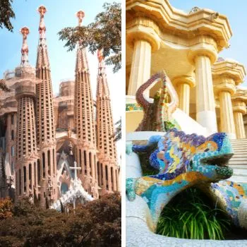 Combo: Sagrada Familia & Park Güell Guided Tour (Tower Access)