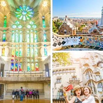 Tour Privado de Gaudí : Sagrada Familia + Park Güell + La Pedrera y Casa Batlló
