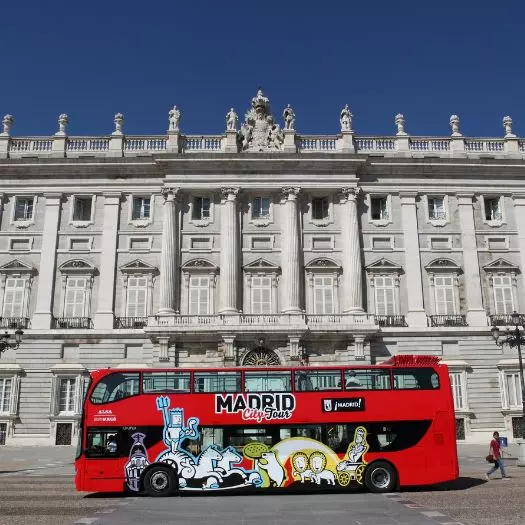Hop on Hop off Bus in Madrid – 24/48h Ticket