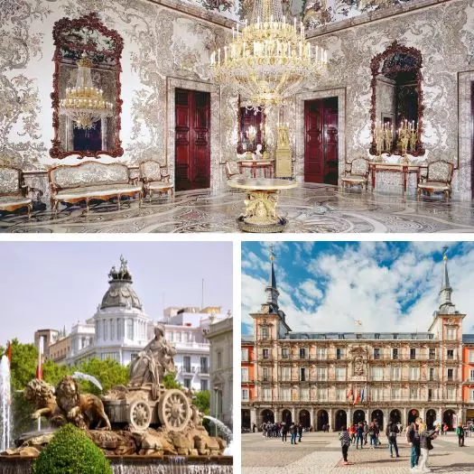 Royal Palace Tour (fast track tickets) + Madrid Highlights tour